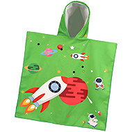 For Kids Children's Poncho 60 × 120cm - Rocket - Children's Bath Towel