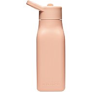 Neon Kactus Silicone Bottle, 340ml, Pink - Children's Water Bottle