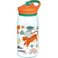 Quokka Glow Kids s pítkem 580 ml Tigers - Children's Water Bottle