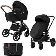 Adamex Kočárek kombinovaný Bianco 14 Champagne Carbon - Baby Buggy