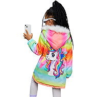 Javoli Lined Rainbow Jacket, size 104 - Jacket