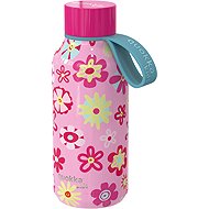 Quokka Thermal Bottle Solid, 330ml, flowers - Children's Thermos