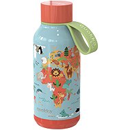 Quokka Thermal Bottle Solid, 330ml, Maps - Children's Thermos