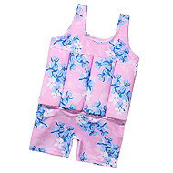 Excellent Dětské plavky vel. 120 - Modré květy - Baby Swimwear