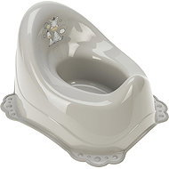 H&L Nočník BabyComfort s protiskluzem, šedý - Potty