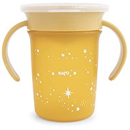 Saro Baby Tréninkový hrníček Mustard - Baby cup