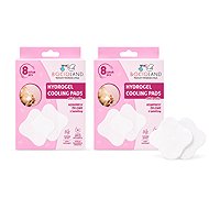 Bocioland Hydrogel nursing pads with lanolin 2× 8pcs - Nipple Protectors