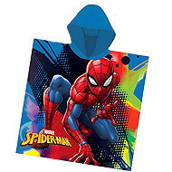 Marvel Dětské pončo 55 × 110 cm - Spiderman/Super hrdina - Children's Bath Towel