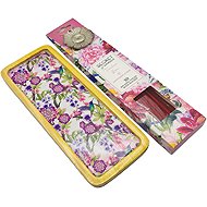 Empt Soothing Oasis reed diffuser set with purple floral stand - Gift Set