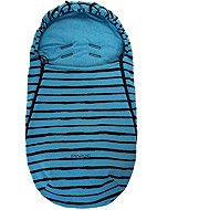 Pinkie Footmuff Stripes Blue - Stroller Footmuff