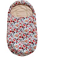 Pinkie Footmuff Flowers BIO - Stroller Footmuff