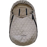 Pinkie Footmuff Double Wave Taupe 0-12 months - Stroller Footmuff