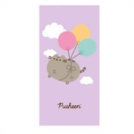 Carbotex Pusheen Cat - Flying Course 70 × 140 cm - Children's Bath Towel