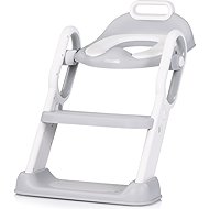 CHIPOLINO Flippy Grey Toilet Seat with Ladder - Children's toilet training seat