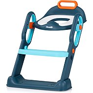 CHIPOLINO Flippy Blue Toilet Seat with Ladder - Children's toilet training seat