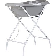 CHIPOLINO Noemi Bathtub with stand, 90 cm, grey - Baby Bathtub