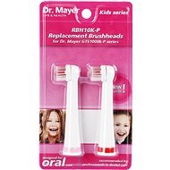 Dr. Mayer RBH10K-P Replacement Head for GTS1000K - 2 pcs - Pink - Toothbrush Replacement Head
