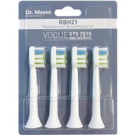 Dr. Mayer Replacement Cleaning Heads for Dr. Mayer GTS2010 Toothbrush - Toothbrush Replacement Head