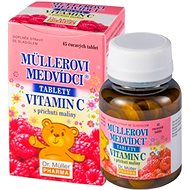 Dr. Müller Müller bears with vit. C and raspberry flavour 45 tablets - Vitamin C
