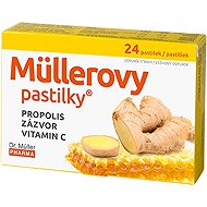 Müller's Lozenges® with Propolis, Ginger and Vit. C 24 pcs - Dietary Supplement
