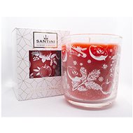 Luxury candle Santini - Apple and cinnamon, 200g - Candle