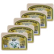 KNOSSOS Greek olive soap with jasmine scent 100 g, 5 pcs - Bar Soap