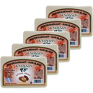 KNOSSOS Greek olive soap with argan scent 100 g, 5 pcs - Bar Soap