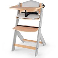 KINDERKRAFT Dining chair Enock with padding Grey wooden, Premium - High Chair