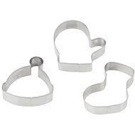 Dr. Oetker WINTER OUTFIT Cutters, 3 pcs - Cookie Cutter Set
