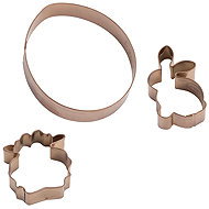 Dr. Oetker Egg/Bunny/Sheep 3 pcs - Cookie Cutter