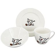 By inspire Children's dining set Cat, 3 pieces - Children's Dining Set