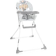 Lorelli Cookie Dining Chair Marble Grey Flying Friends - High Chair