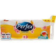 PERFEX Pure White Peach (10 pcs) - Toilet Paper