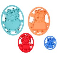 Dr. Oetker "Peppa Pig" stamped cookie cutters 4 pcs - Cookie Cutter