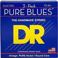 DR Strings Pure Blues PHR-10-3PK - Strings