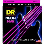 DR Strings Neon Pink NPB5-45 - Strings