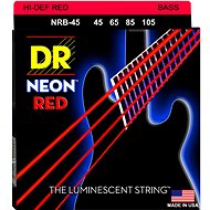 DR Strings Neon Red NRB-45 - Strings