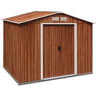 DURAMAX Titan XL - 261 x 242cm - wood imitation - Garden Shed