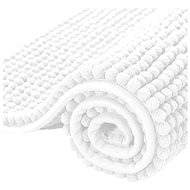 DuraHome Bathroom rug Chenill, white - Bath Mat