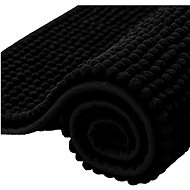 DuraHome Bathroom rug Chenill, black - Bath Mat