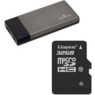 Kingston MobileLite Wireless reader + micro SDHC 32GB Class 10 - Card Reader