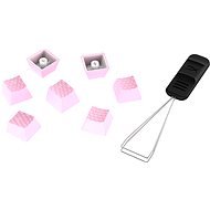 HyperX Rubber Keycaps, ružové (US) - Náhradné klávesy