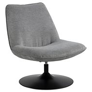 DESIGN SCANDINAVIA Nanny, tkanina, šedé - Conference Armchair