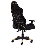 Design Scandinavia Alpha, fabric, black/yellow - Gaming Chair