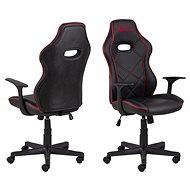 Design Scandinavia Canyon II, synthetic leather, black/red - Gaming Chair