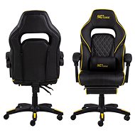 Design Scandinavia Canyon, synthetic leather, black/yellow - Gaming Chair