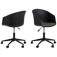 Design Scandinavia Moon, fabric, dark grey - Office Chair