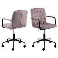 Design Scandinavia Wendy, fabric, pink - Office Chair