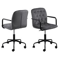 Design Scandinavia Wendy, fabric, grey - Office Chair
