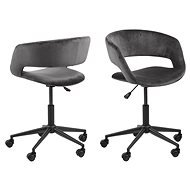 Design Scandinavia Grace, fabric, grey - Office Chair